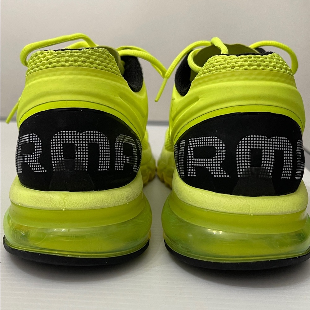 NIKE AIR MAX 2012 VOLT NEON SNEAKERS MENS SIZE 11.5 - Picture 3 of 14
